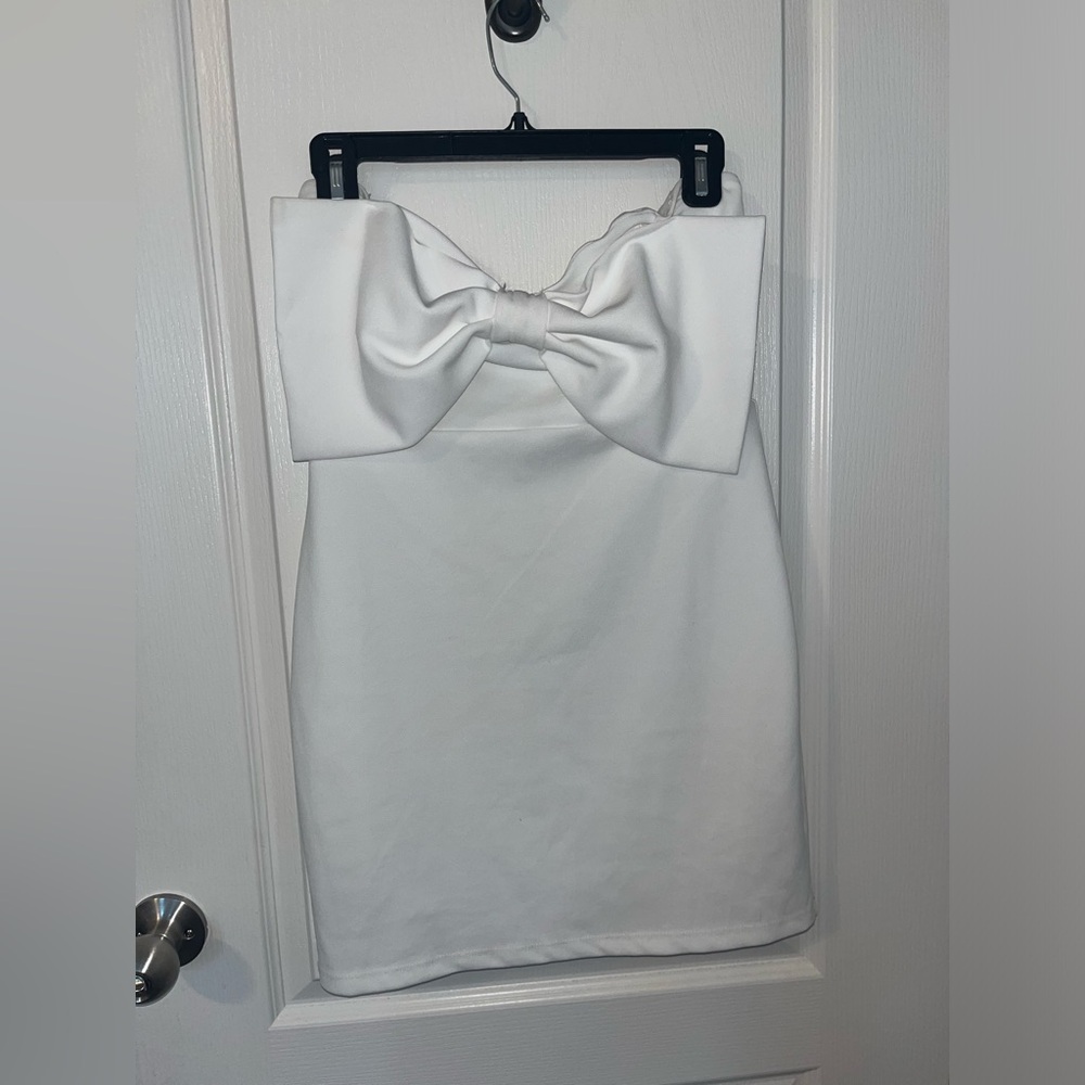 Strapless Bow Dress